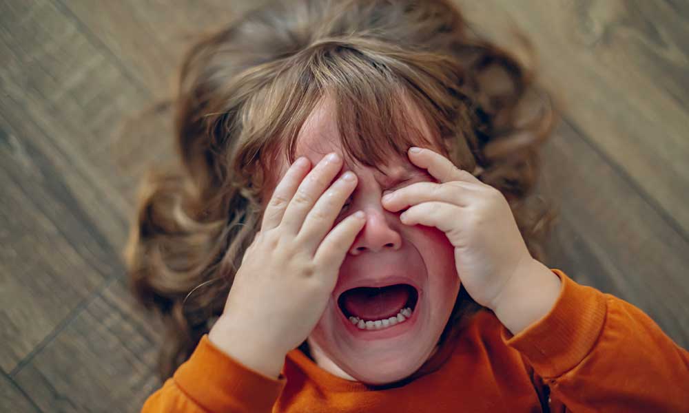 Managing toddler tantrums without losing your cool.